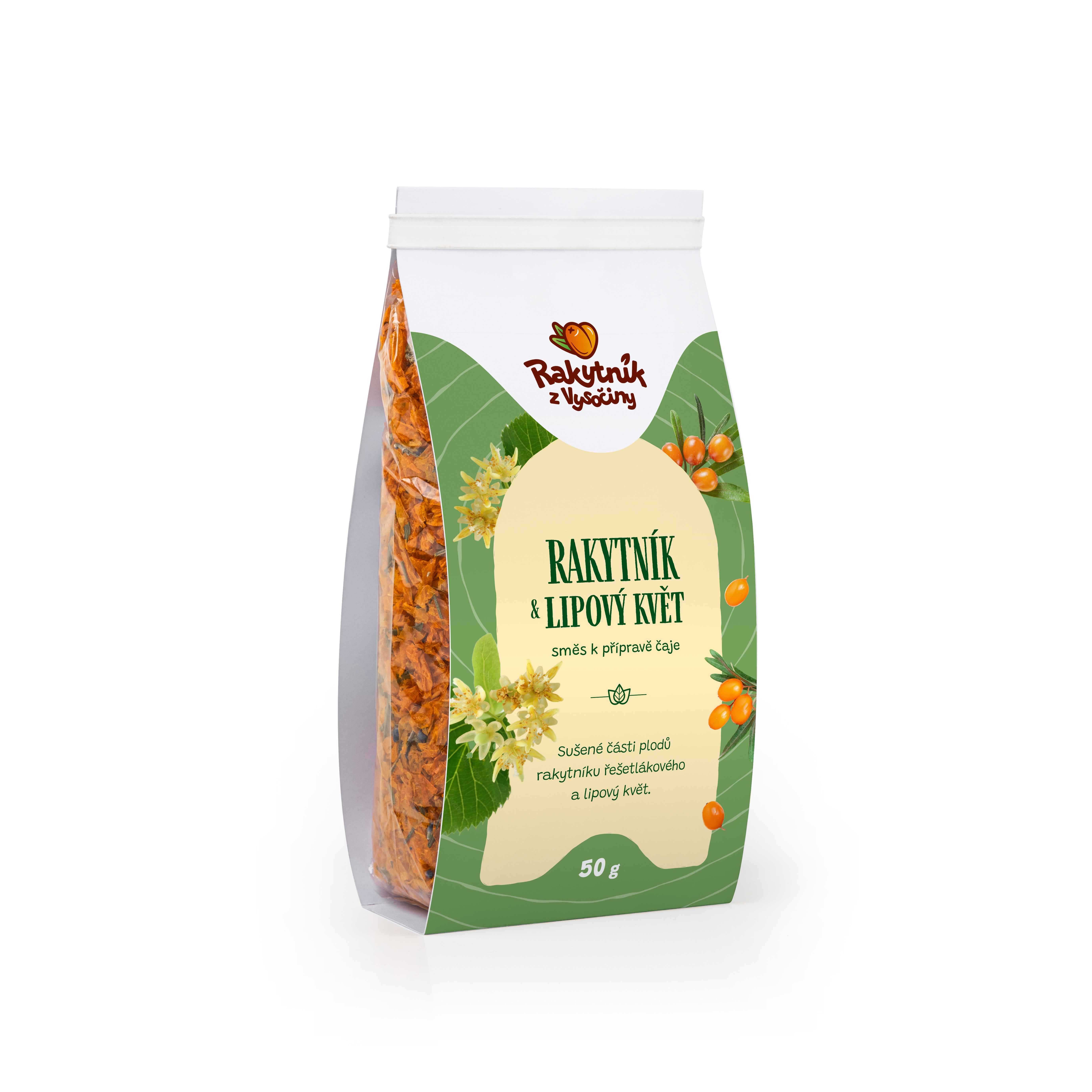 Rakytníkový čaj + lipový květ (50 g)