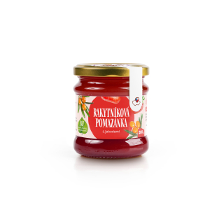 Rakytníková pomazánka + jahoda (200 g)
